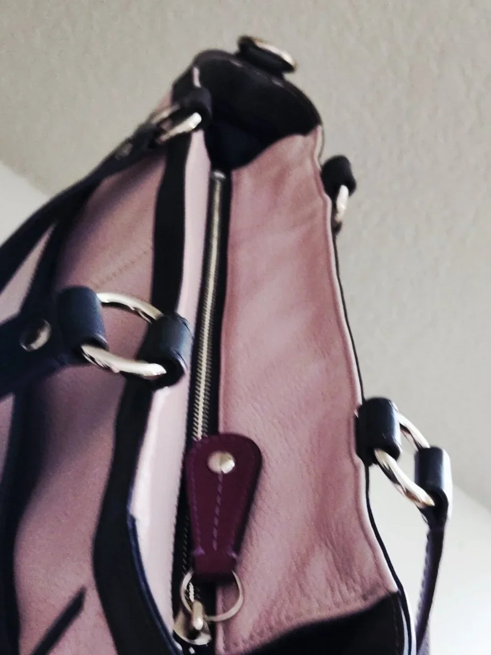 Euc Coach Laura Y2k Leather Spectator Shoulder Bag Purse